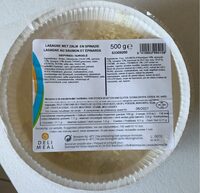 Lasagne au saumon et épinards