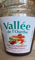 Confiture rhubarbe-fraises