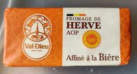 Fromage de Herve affiné à la bière