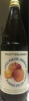 Jus pomme, pêche et abricot