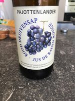 Jus de raisin rouge