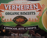 Vermeiren Organic Biscuits Chocolate Chips