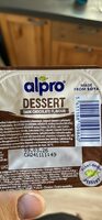 Soya dessert dark chocolate