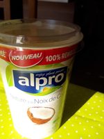 Alpro produit fermenté Soja Noix de Coco
