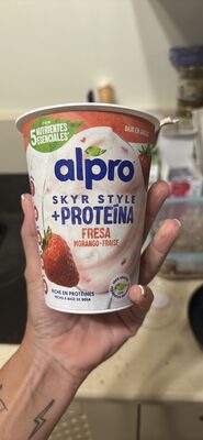 Alpro Fermentiertes Sojaprodukt, Erdbeere, Skyr style 400g