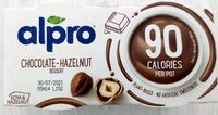 Alpro Sojadessert mit Haselnuss, Schokolade, 90 kcal 2x113g