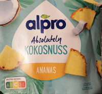 Alpro Fermentiertes Kokosnussprodukt mit Ananas, Absolutely 350g
