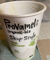 Provamel organic-bio skyr style soya lime lemon