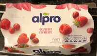 Raspberry and Cranberry yogurt
