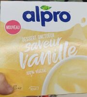 Dessert onctueux saveur vanille