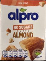 Alpro almond milk