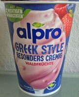 Alpro Greek Style Besonders Cremig Waldfrüchte