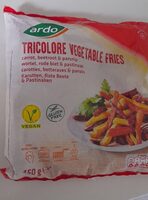 Tricolore vegetable fries
