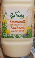 Lait battu - goût ananas 0,4%MG