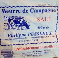 Beurre de campagne salé