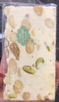 Soft almond nougat