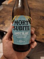 Mort subite Witte lambic