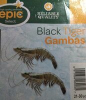 Gambas Black Tiger