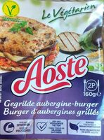 Gegrilde aubergineburger
