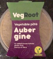 Vegetable pate Aubergine