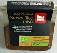 Unpasteurized brown rice miso
