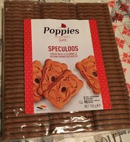 Poppies Speculoos biscuit belge à la cannelle