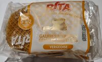 Gaufres Fourrées Vergeoise