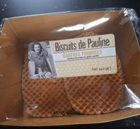 Gaufres fourrée goût vanille