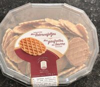 Mini gaufrettes au beurre