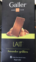 Tablette Lait Amandes grillées