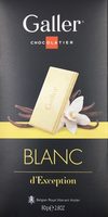 Tablette Blanc d'exception