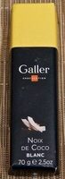 Bâton Galler Noix de coco-Blanc