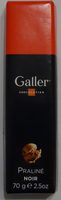 Bâton Galler Praliné-Noir