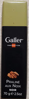 Bâton Galler Praliné aux noix-Noir