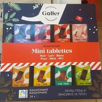 Assortiment Mini Tablettes