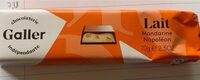 Lait mandarine napoléon