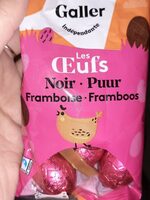 Les œufs noir framboise