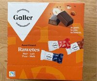 Assortiment Rawetes noir.lait