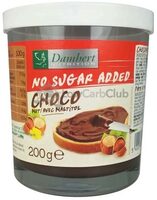 Damhert Suikervrij Chocopasta Hazelnoot