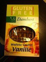 Gaufres vanille sans gluten