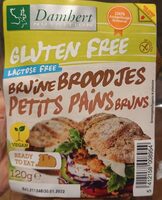 Bruine Broodjes Petits Pains Bruns  Gluten Free