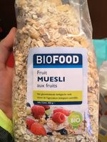 Muesli aux fruits