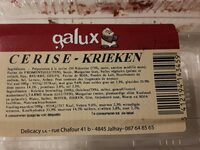 Gaufres aux cerises
