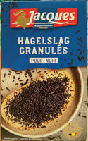 Hagelslag Granulés puur noir