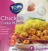 Chicken Tikka Masala Top's 375 GR, 1 Pièce