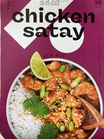 Chicken Satay with rice