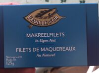 Makreelfilet in eigen nat