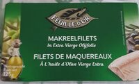 Filets de maquereaux à l’huile d’olive vierge extra
