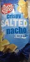 Crispy salted nacho chips