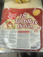 1.20KG 18 Tortillas 25CM Poco Loco